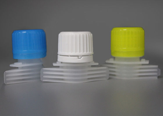 Tiêm khuôn nhựa PE Spout Caps Trong Kích thước 16mm Đối với rượu Bag